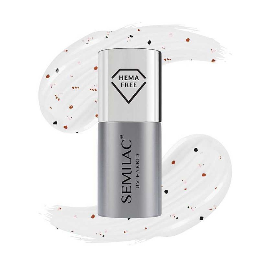 Best Semilac Semilac T24 - Top No Wipe Terazzo 7 Ml
