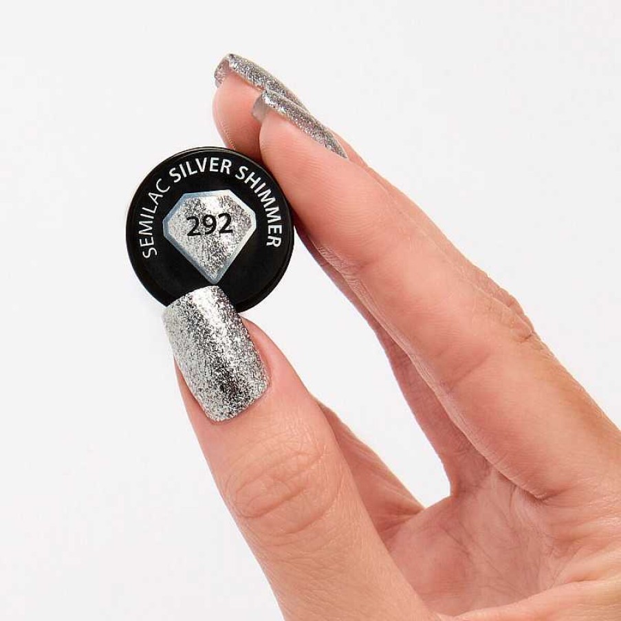 Wholesale Semilac Esmalte Semilac N 292 (Silver Shimmer)