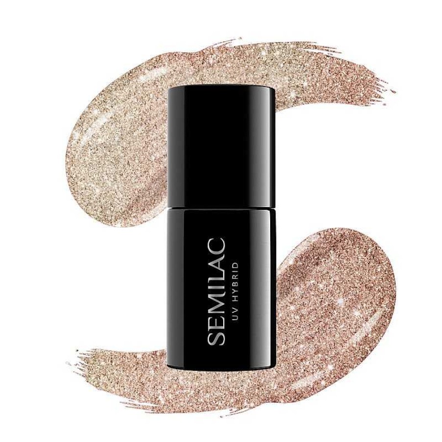 Hot Semilac Esmalte Semilac N 349 Semilac Delicate Vanilla Glitter