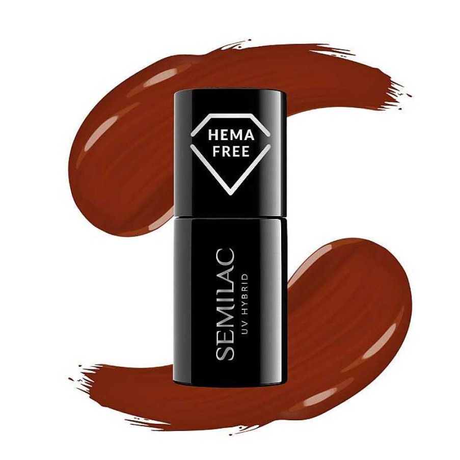 Hot Semilac Esmalte Semilac N 418 (Red Hot Beach)