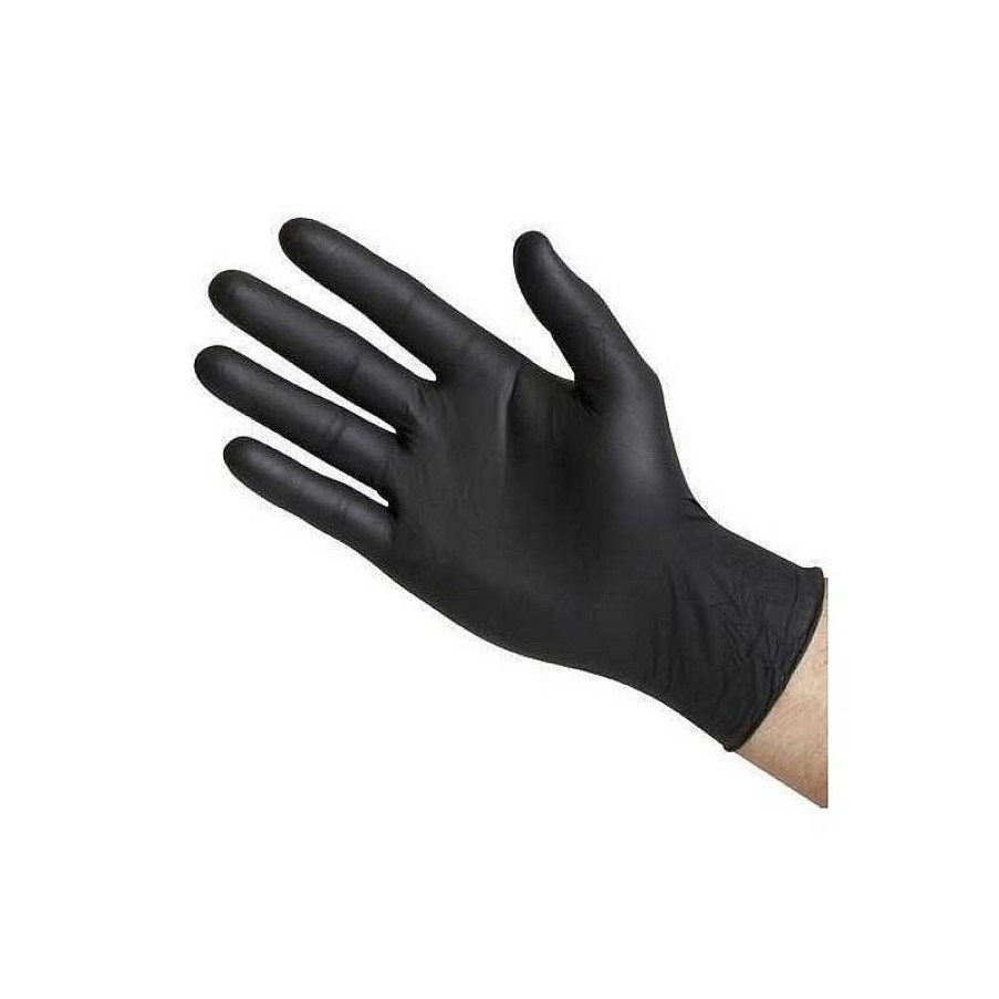 Online ME Basics Guantes Nitrilo Negros 100 Und.