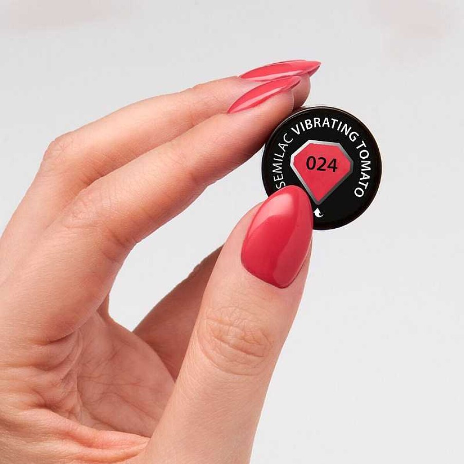 Hot Semilac Esmalte Semilac N 024 (Vibrating Tomato)