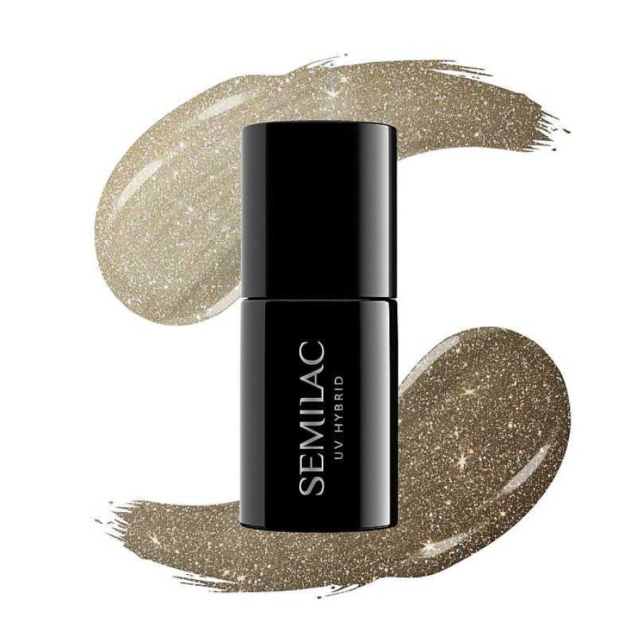 Wholesale Semilac Esmalte Semilac N 335 Magnetic Glow Cat Eye (Golden Girl)