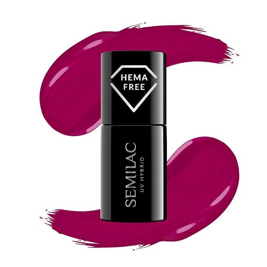 New Semilac Esmalte Semilac N 436 (Powerful Burgundy)