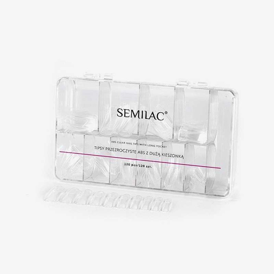 Hot Semilac Estuche 120 Tips Transparentes