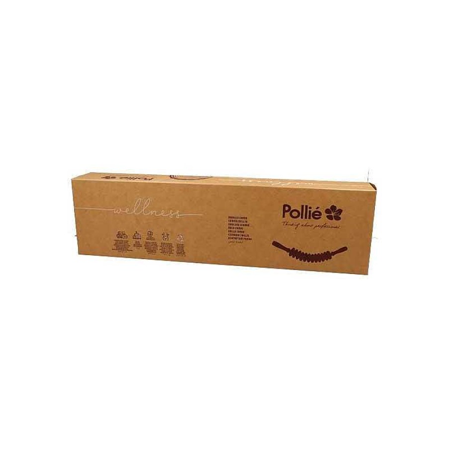 Online Pollié Rodillo Madera Curvo