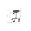New WEELKO Taburete Hidr Ulico Saturne (Negro)