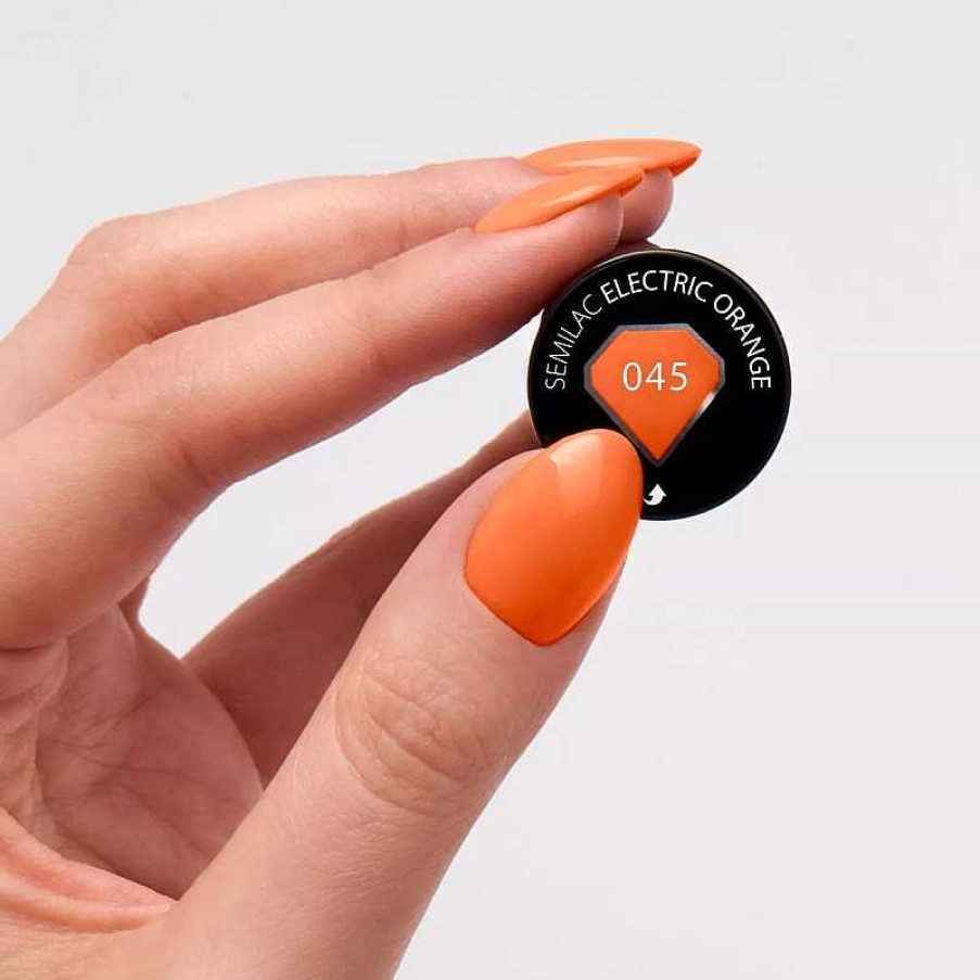 Clearance Semilac Esmalte Semilac N 045 (Electric Orange)