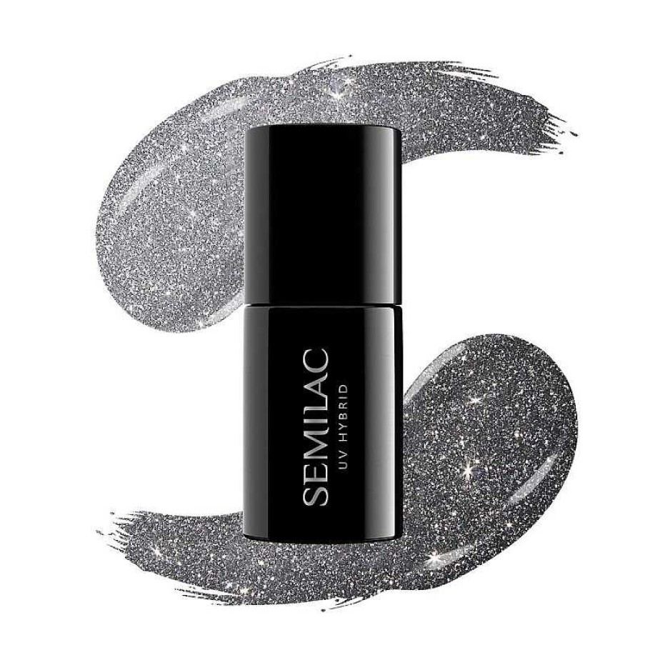 Wholesale Semilac Esmalte Semilac N 334 Magnetic Glow Cat Eye (Silver Lavender)