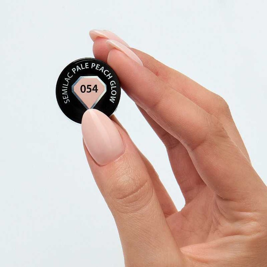 Clearance Semilac Esmalte Semilac N 054 (Pale Peach Glow)