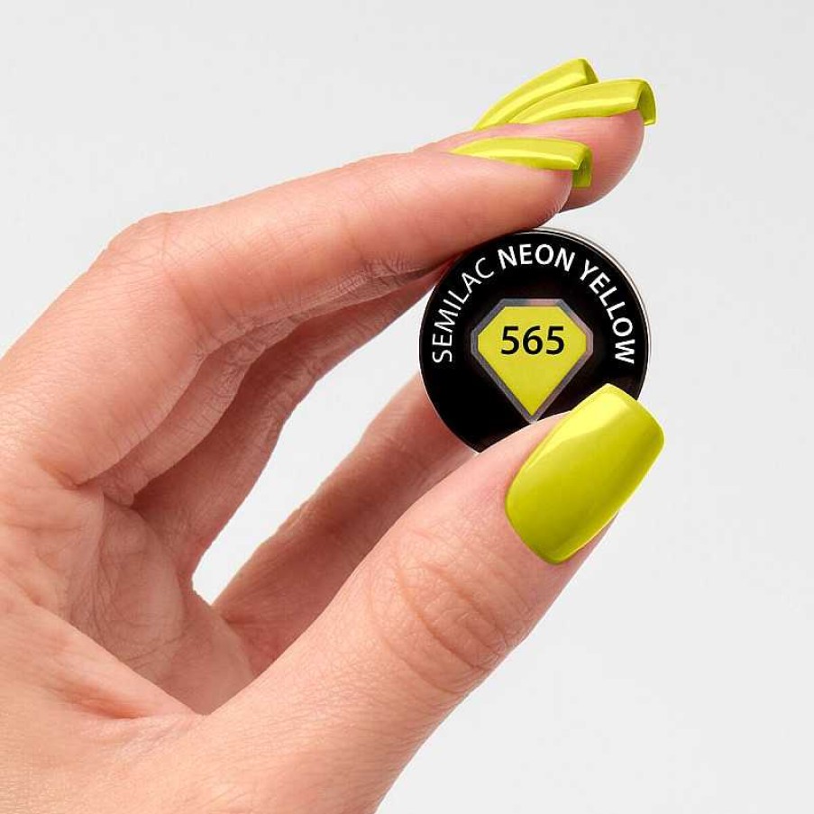 Clearance Semilac Esmalte Semilac N 565 Neon Yellow