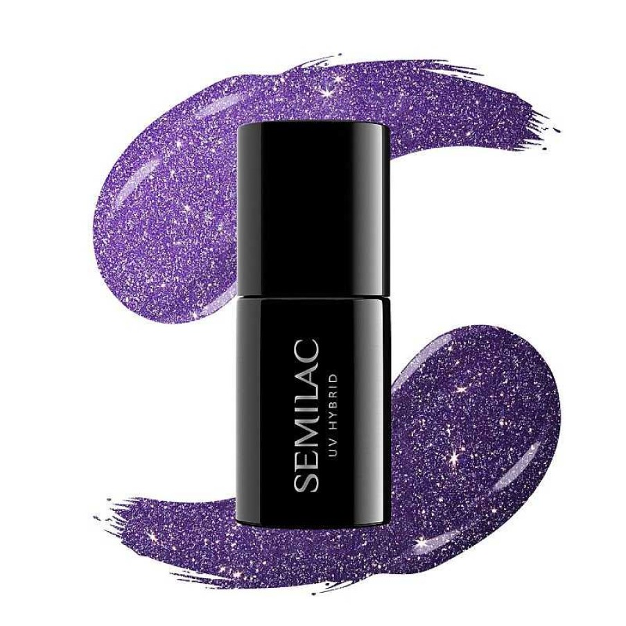 Hot Semilac Esmalte Semilac N 329 Magnetic Glow Cat Eye (Brave Violet)